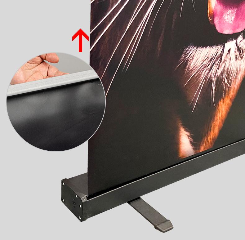 Retractable Roll-Up Banner Stand